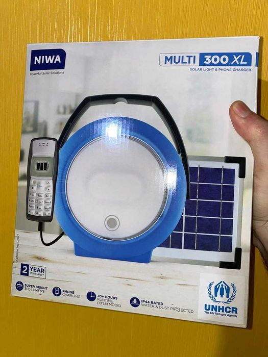Новый Фонарь Niwa Solar 3000 lum