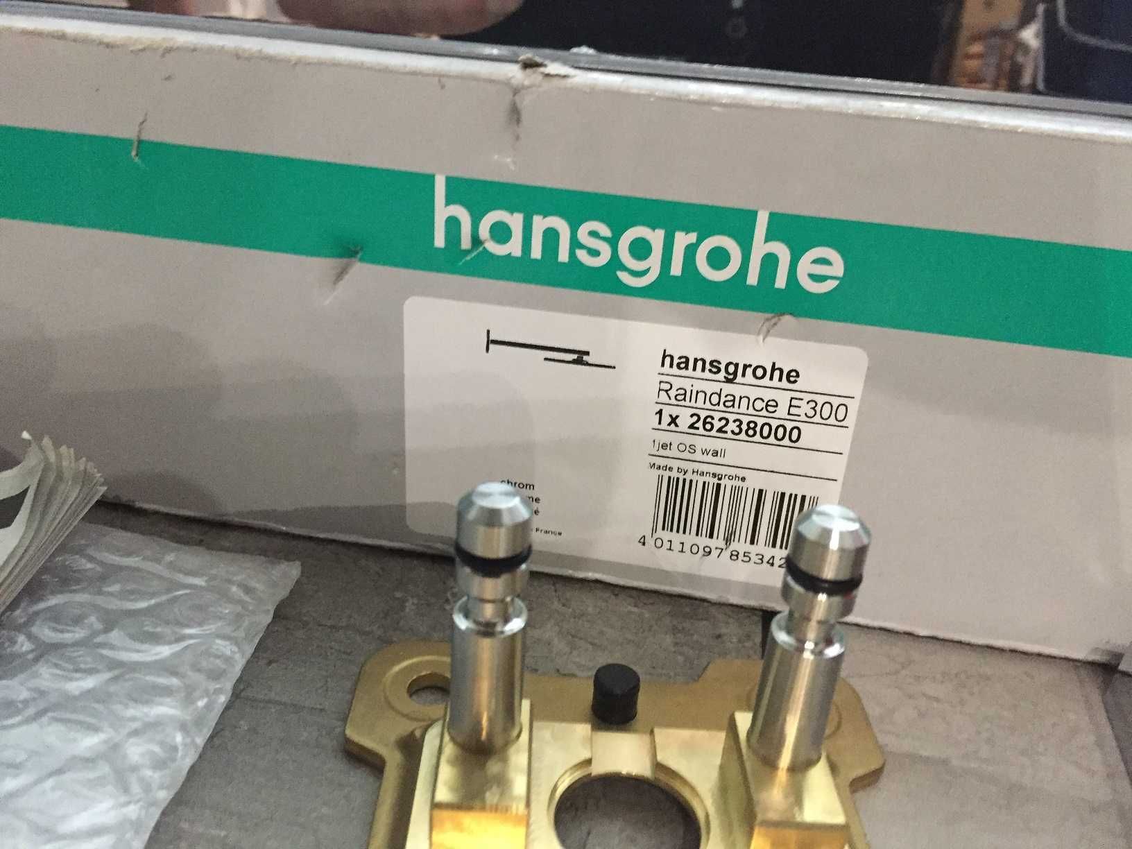 Hansgrohe Raindance E 300 x 300 mm EcoSmart + Ramię 39 cm Chrom