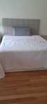 Cama completa com arrumação e estrado elevatório 1.60cm