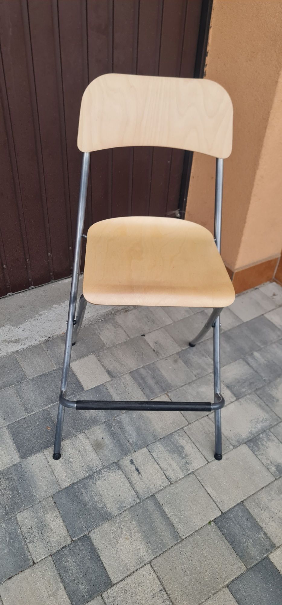 Taboret skladany Ikea 
Taboret składany z oparciem
Taboret składany z