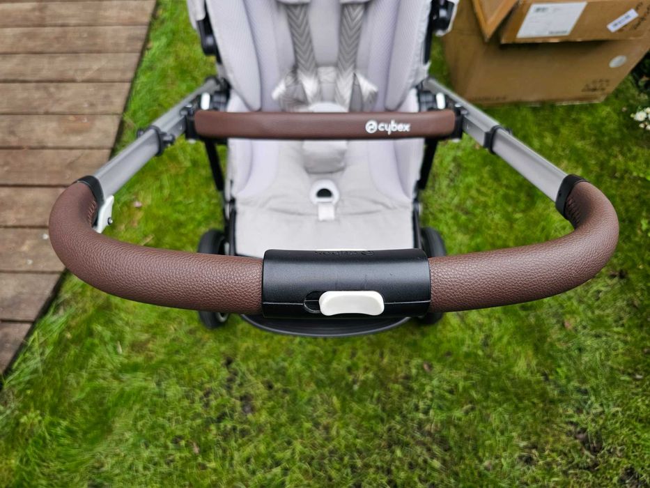 Cybex Gazelle S 2023 2.0 3w1 / Rok po Roku - 2x siedzisko, gondola