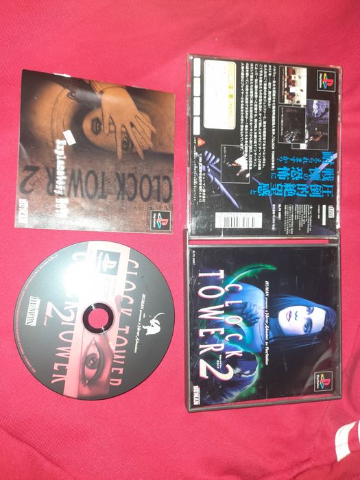 Clock Tower 2 ps1 psx retro ntsc j kolekcjonerski stan import z Japoni