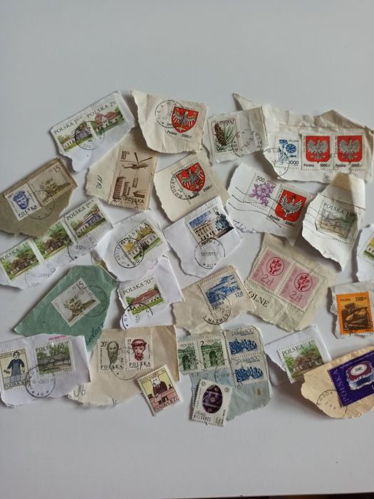 Stare Znaczki Pocztowe Zestaw Polska