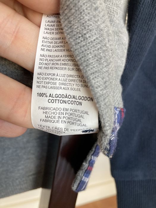 Polo Lion of Porches de manga comprida, para 13-14 anos