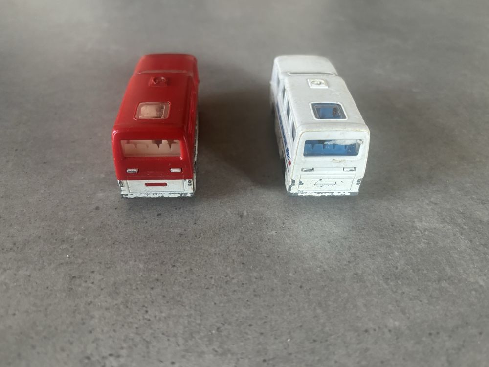 Resoraki Majorette 2X Minibus Japan Air Lines Air France