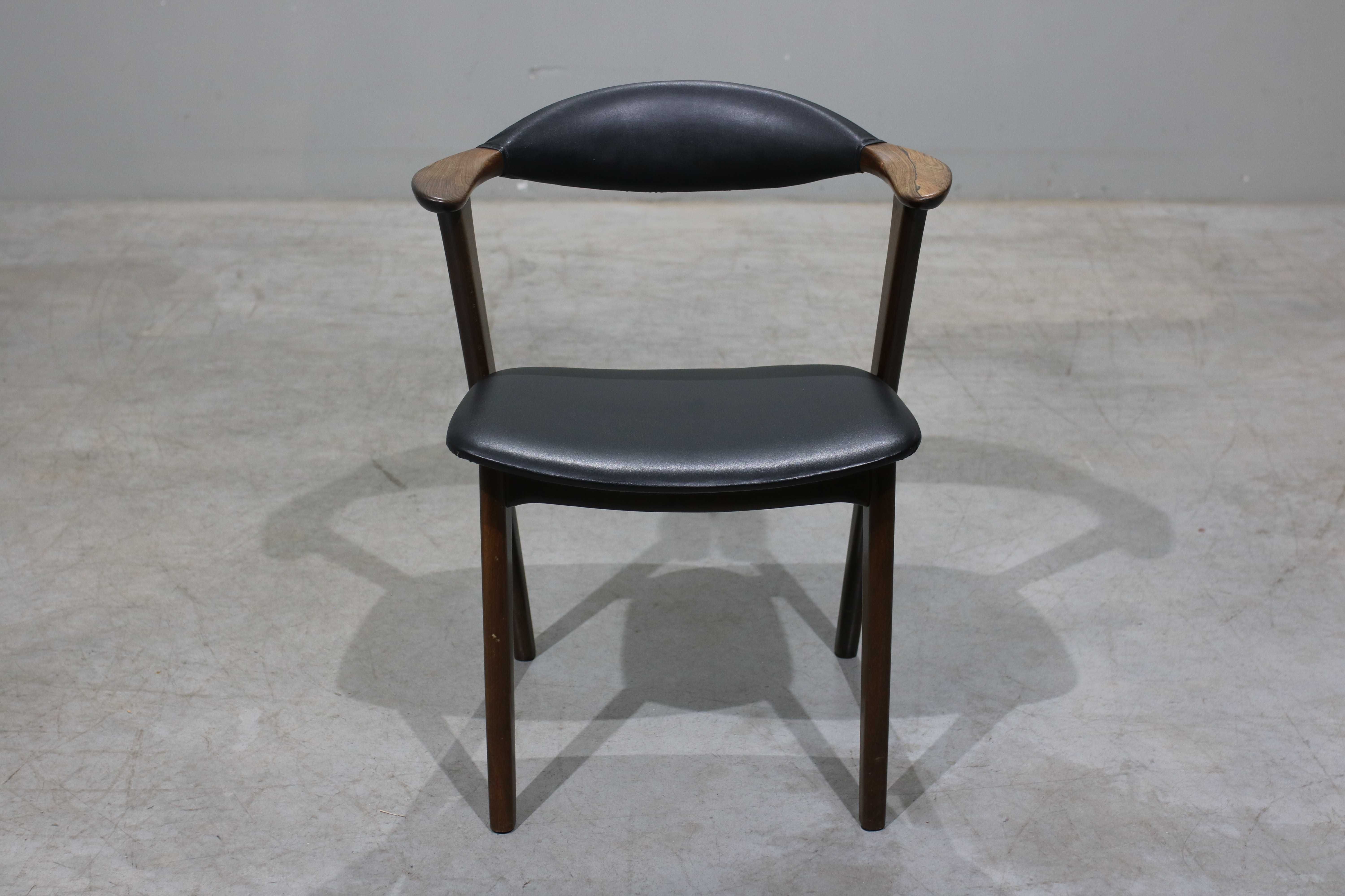 Cadeira Erik Kirkegaard em pau santo e faia | Hong Mobelfabrik