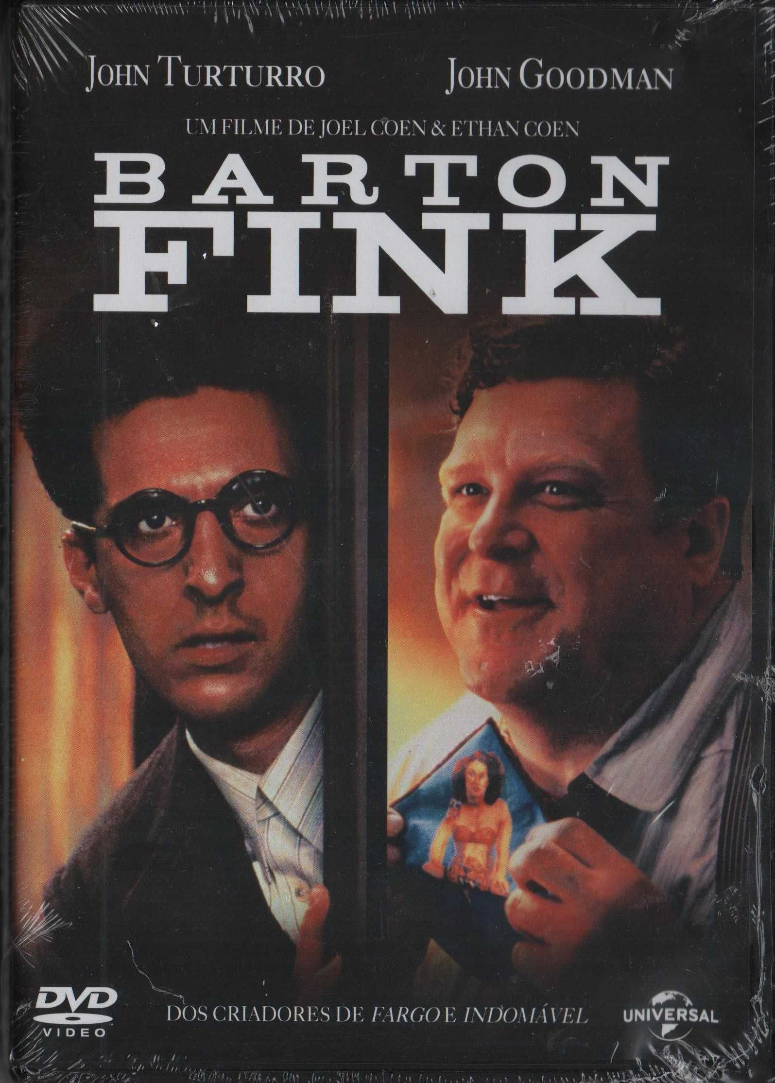 Dvd Barton Fink - comédia - John Turturro/John Goodman -extras -selado