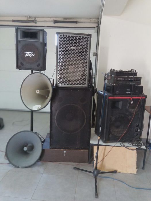 Equipamento de som completo