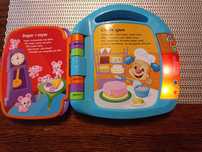 książka z wierszykami fisher price