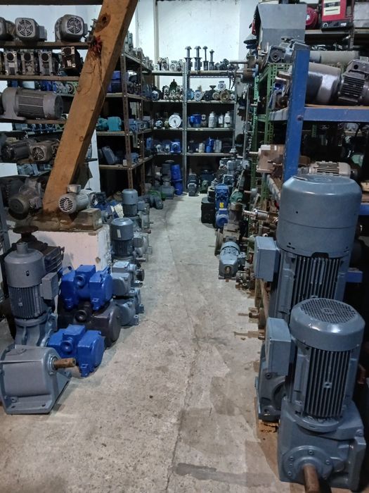 Motoreduktor elektrowibrator elektrobeben