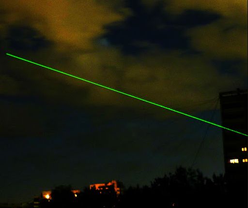 Военная зеленая мощная лазерная указка лазер • Дальность 5км •Юж.Корея