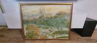 Obraz reprodukcja Claude Monet Ogrody Tuileries86x65