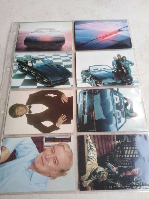 Knight Rider-Justiceiro 13 calendários de  1987.