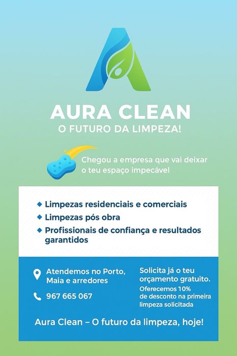 Serviço de Limpeza - Porto, Maia e arredores.