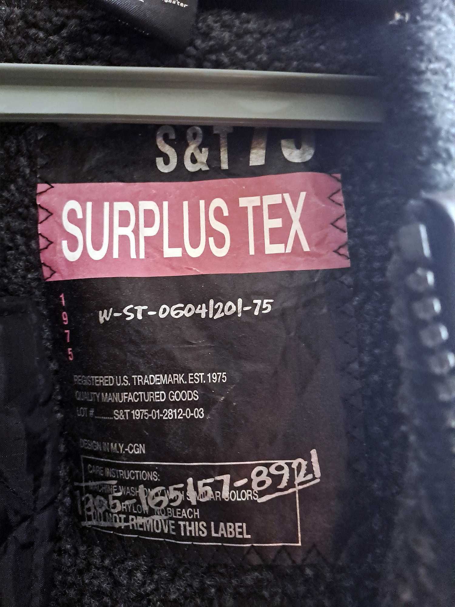 Чоловіча куртка SURPLUS REGIMENT M 65 JACKET Black