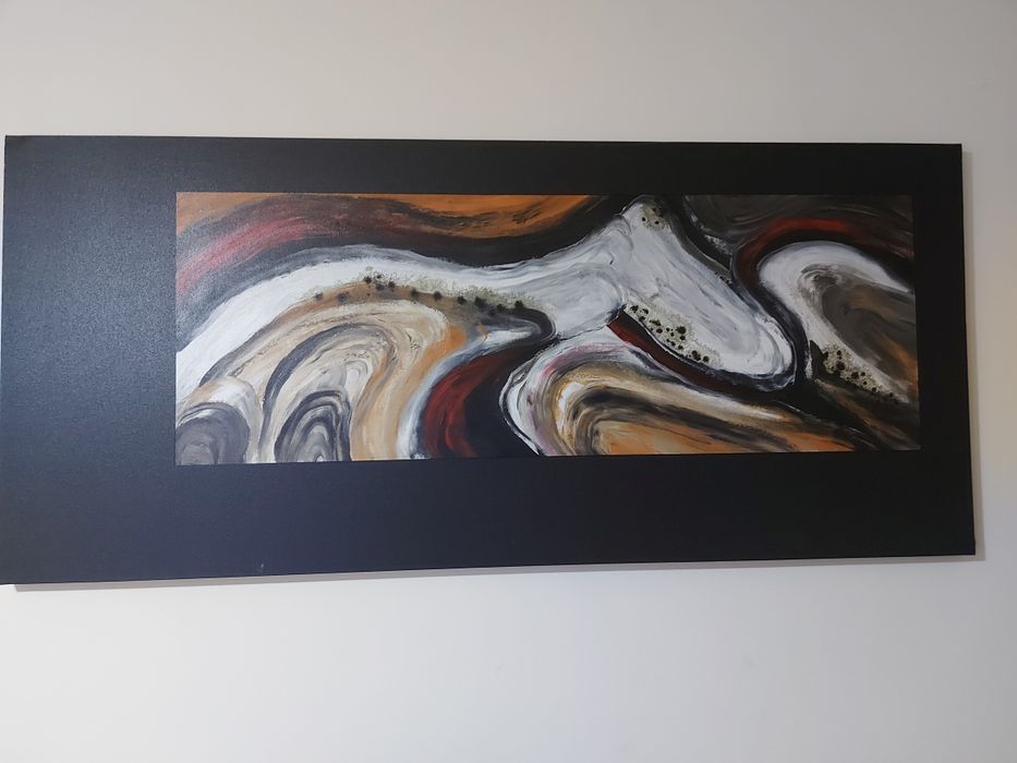 Quadro pintado a óleo