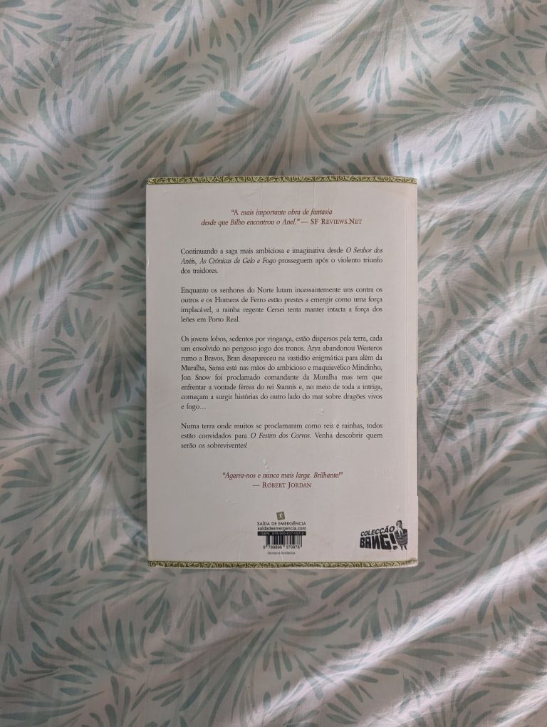 O Festim dos Corvos - VII Livro de Game of Thrones