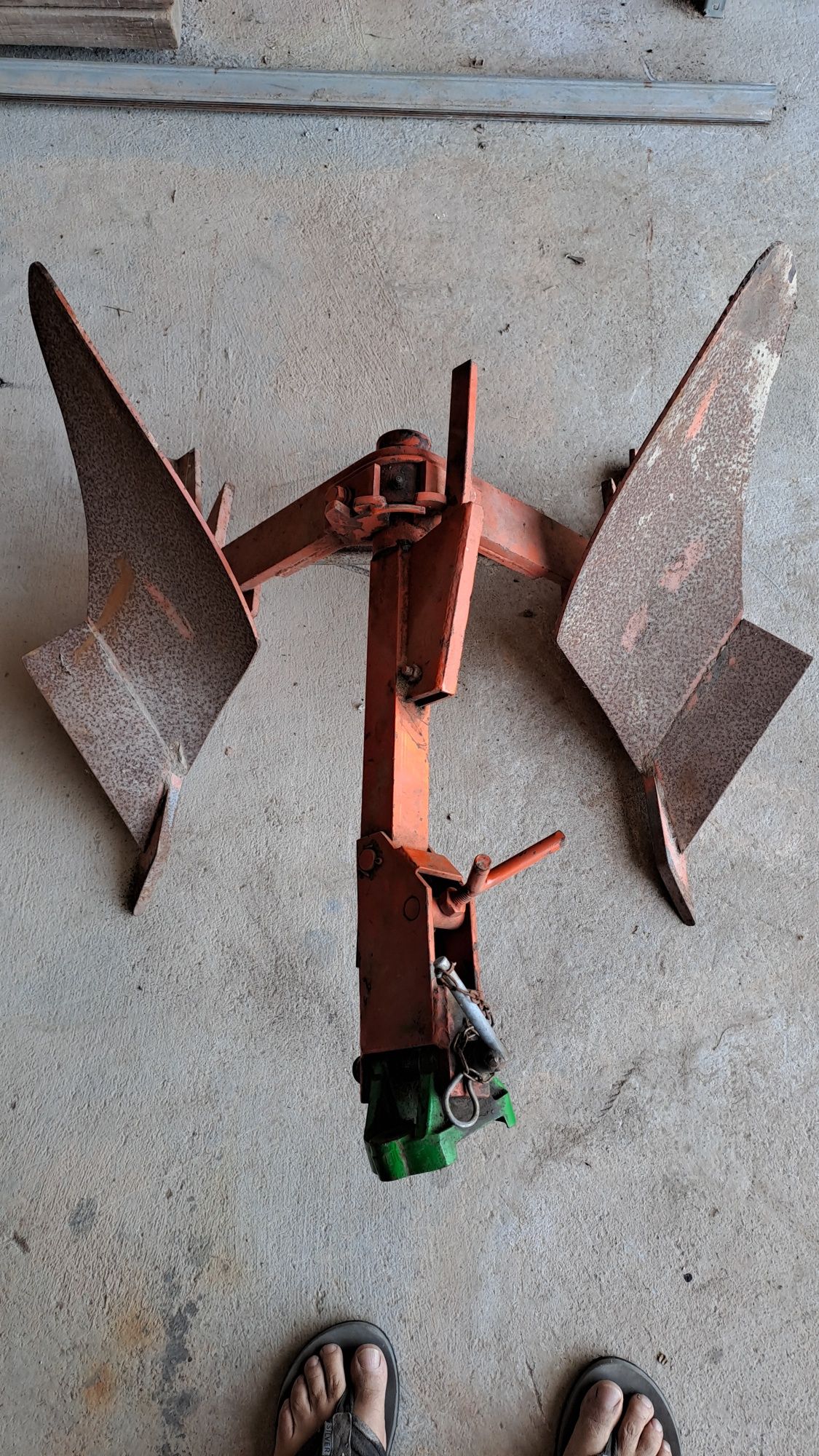 Charrua para motocultivador 14cv