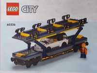 LEGO 60336 Wagon dwupoziomowy z wjazdem 60198, 60337, 60197, 60052