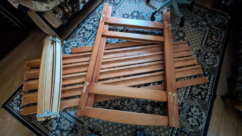 НЕДОРОГО ліжко двоярусне 200х85х140 з матрацами міцне на ламелях