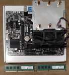 Материнская плата комплект Gigabyte GA-H110M-S2H+i5 7600+16Gb(2*8)