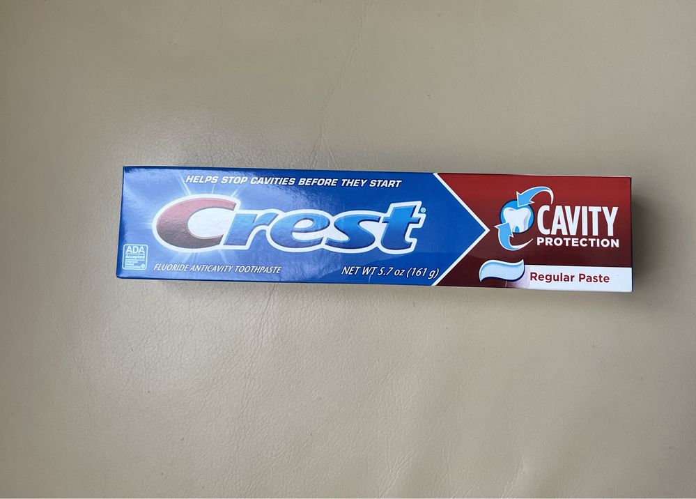 Акція!Зубна паста Crest Cavity Protection Regular Paste 161 г