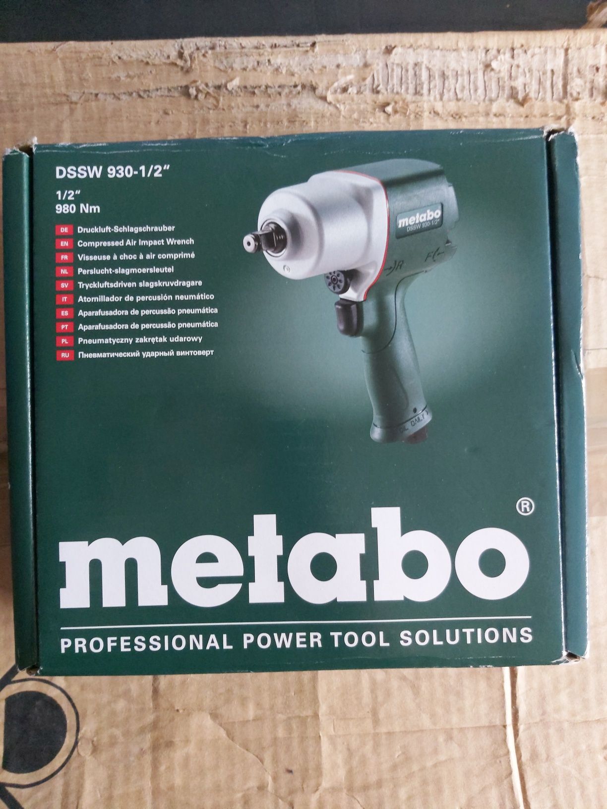 Pneumatyczny Klucz udarowy Metabo DSSW 930 1/2"