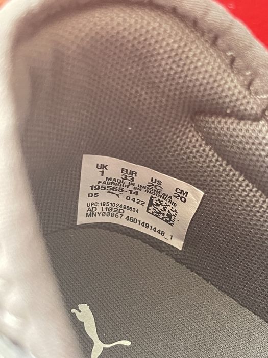 Новые Puma 20 см кросівки кроссовки пума кеды