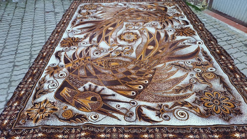 Dywan z motywem Ryby.