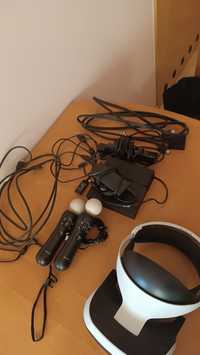 PlayStation VR Zestaw (move x 2 , kamera,moduł,itp)