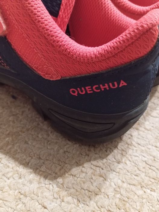 Buty trekkingowe, dziewczęce, Decathlon, Quechua, 32