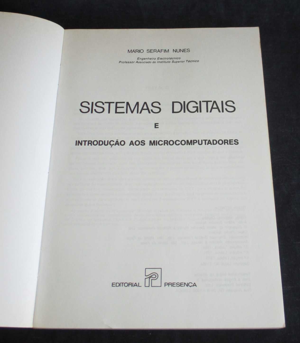 Livro Sistemas Digitais Mário Serafim Nunes