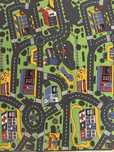 Dywan “Miasto / Ulice” dla dzieci – 2m x 1,5m – jak nowy!