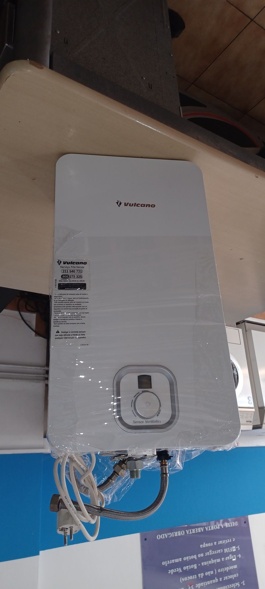 Esquentador ventilado Vulcano sensor