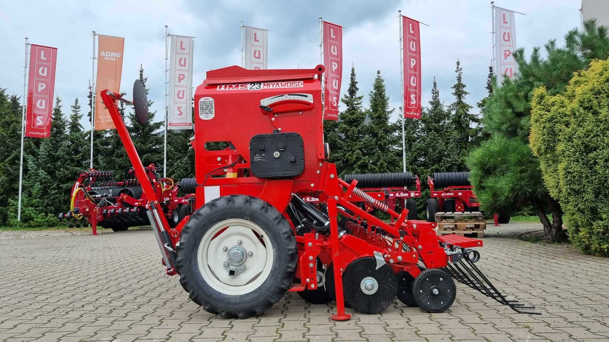 Siewnik do zboża 2 talerzowy 3m dwutalerzowy HMS Agro-Masz z komp.