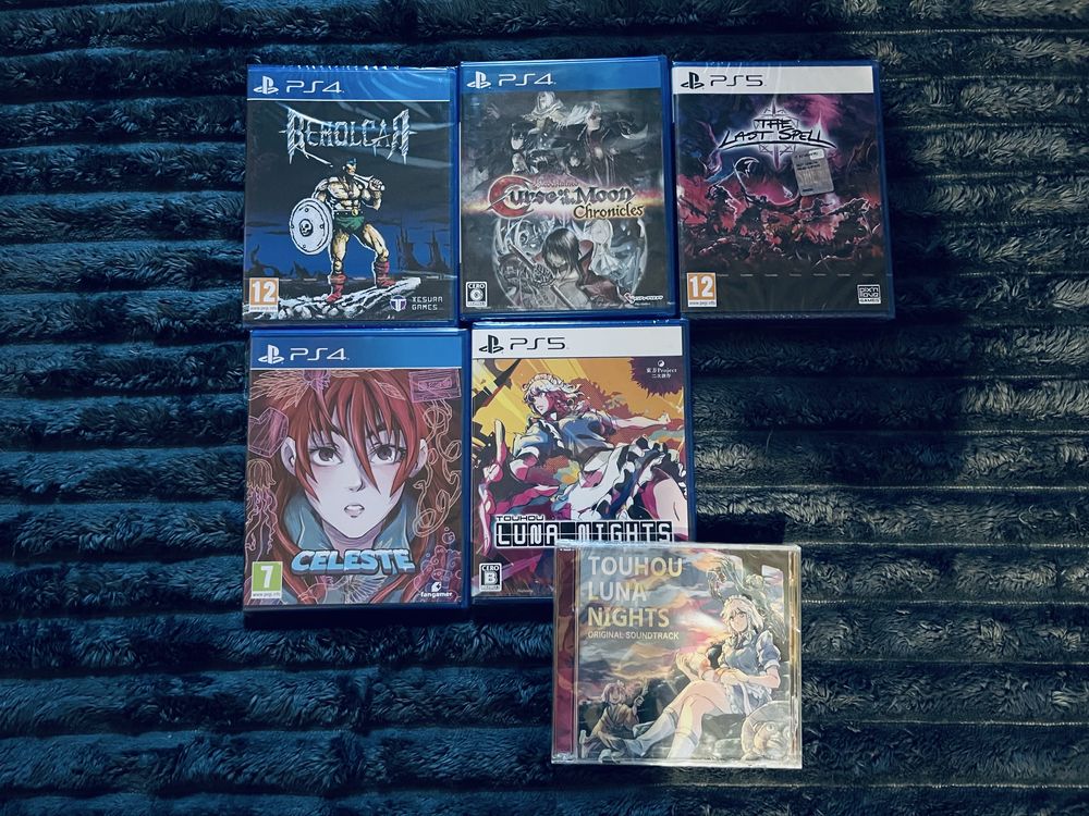 Продам диски PS5/PS4. Лімітовані. Нові та ідеальний стан