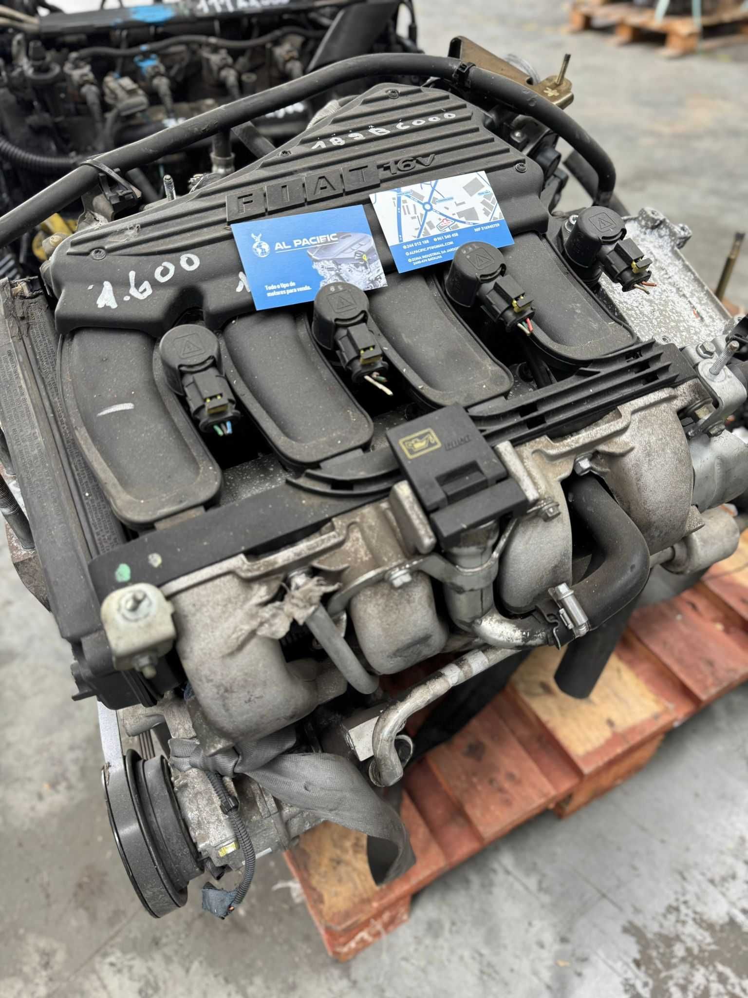 Motor usado Fiat Stilo 1.6i Ref. 182B6000