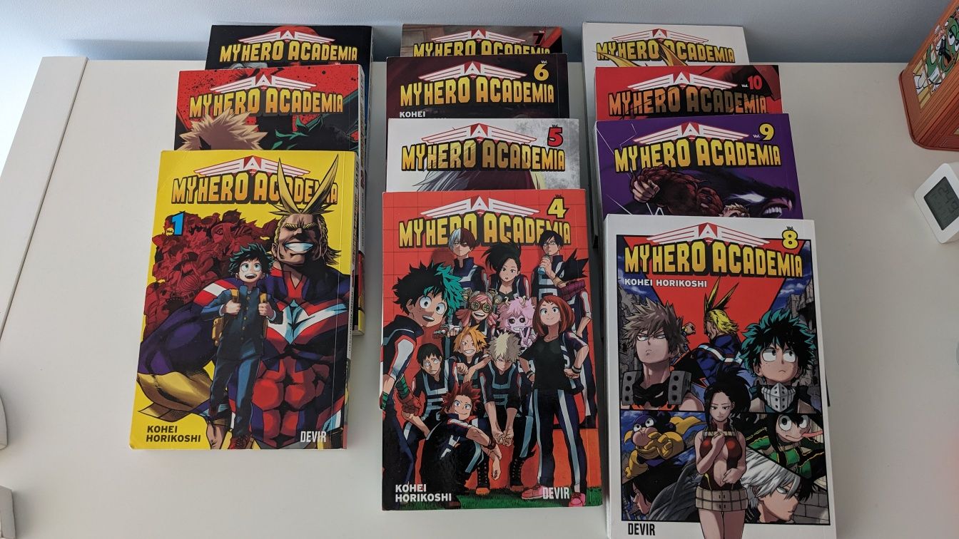 Coleção livros My Hero Academia