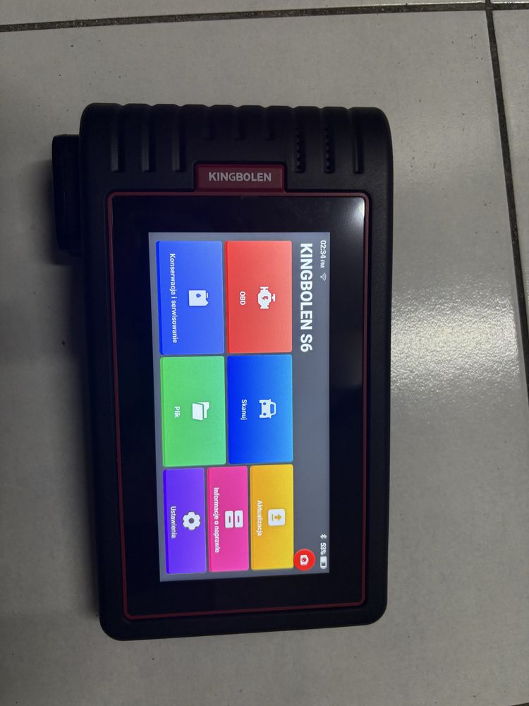 Komputer diagnostyczny do aut kingbolen s6 K7