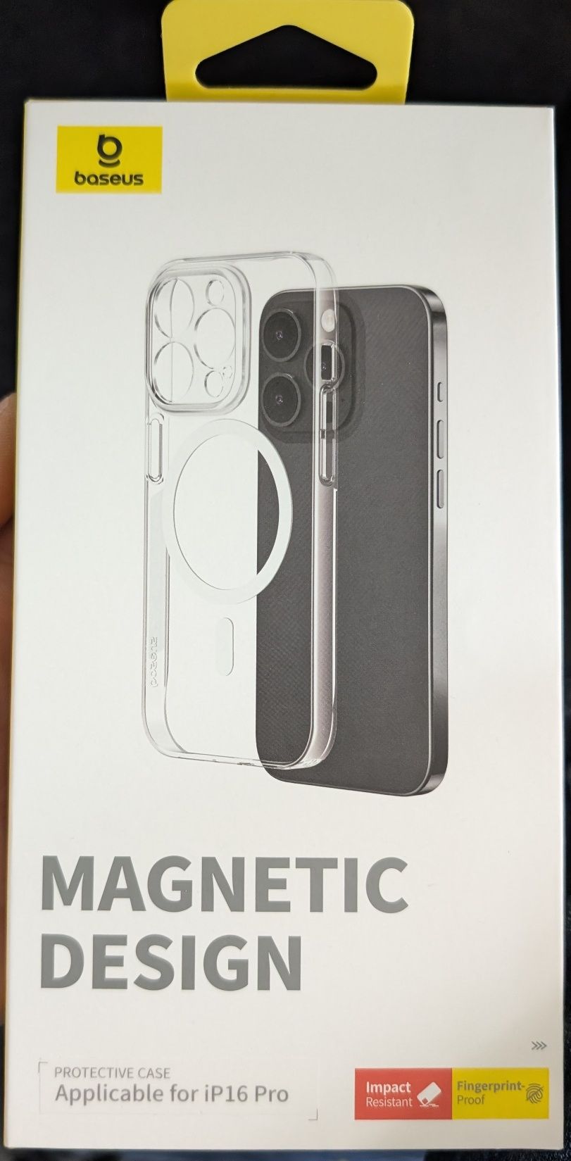 Baseus etui iPhone 16 pro magnetic