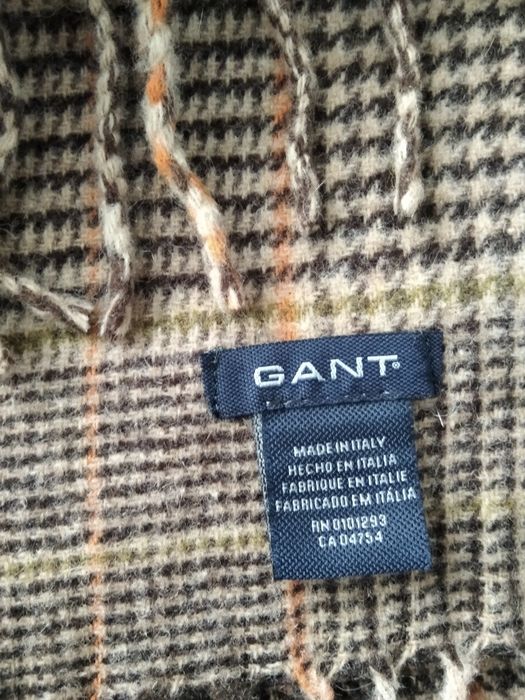 Шарф Gant чоловічий 100% вовна