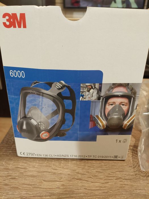 Maska pełnotwarzowa 3M