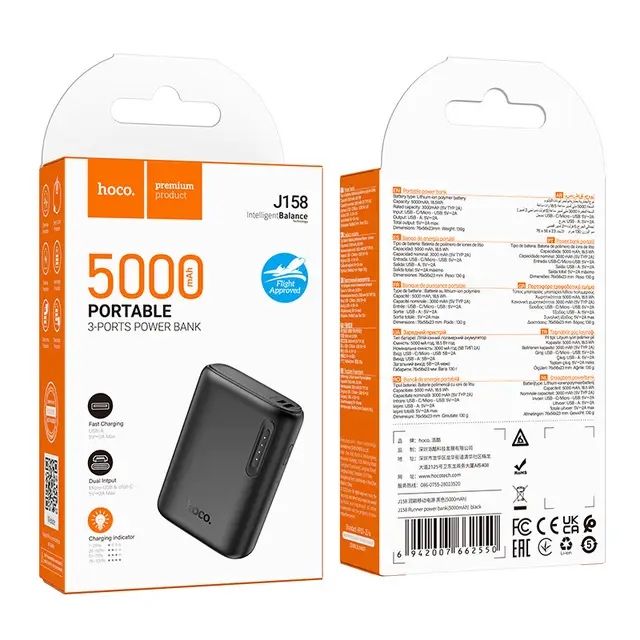 Power Bank Hoco J158 Runner 5000mAh 5V, 2A
