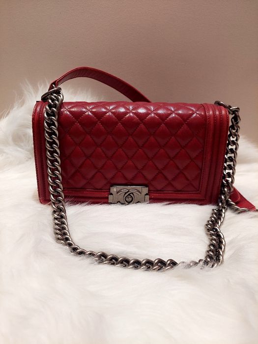 Шкіряна сумка Chanel через плече