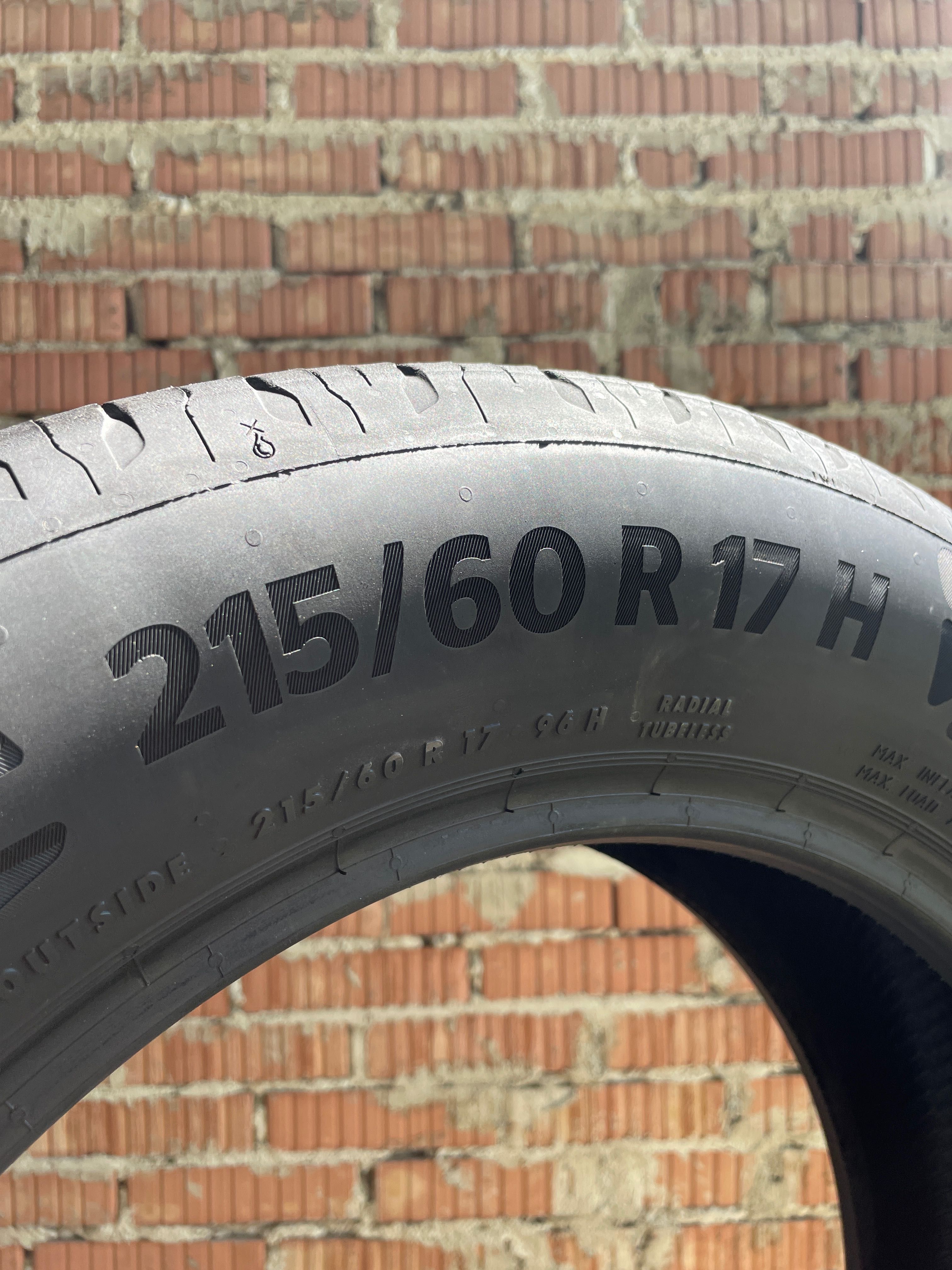 215/60 R17 CONTINENTAL ECOCONTACT 6 (5.5-6mm) Склад Шин БУ