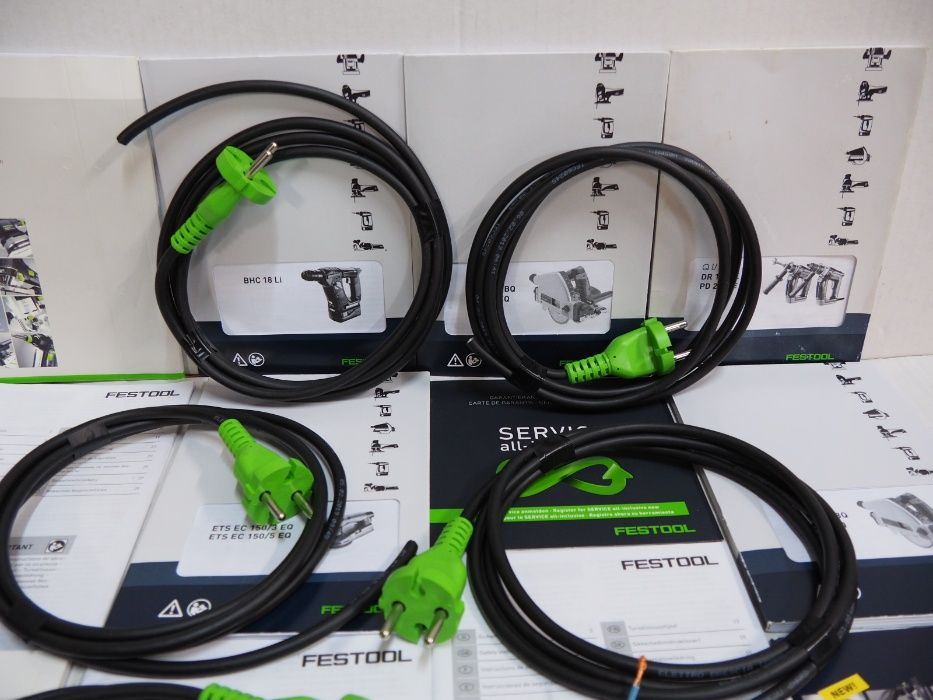 Kabel przewód 2m FESTOOL Protool bez wtyczki