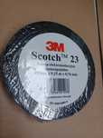 Taśma scotch 23 czarna samospajalna
