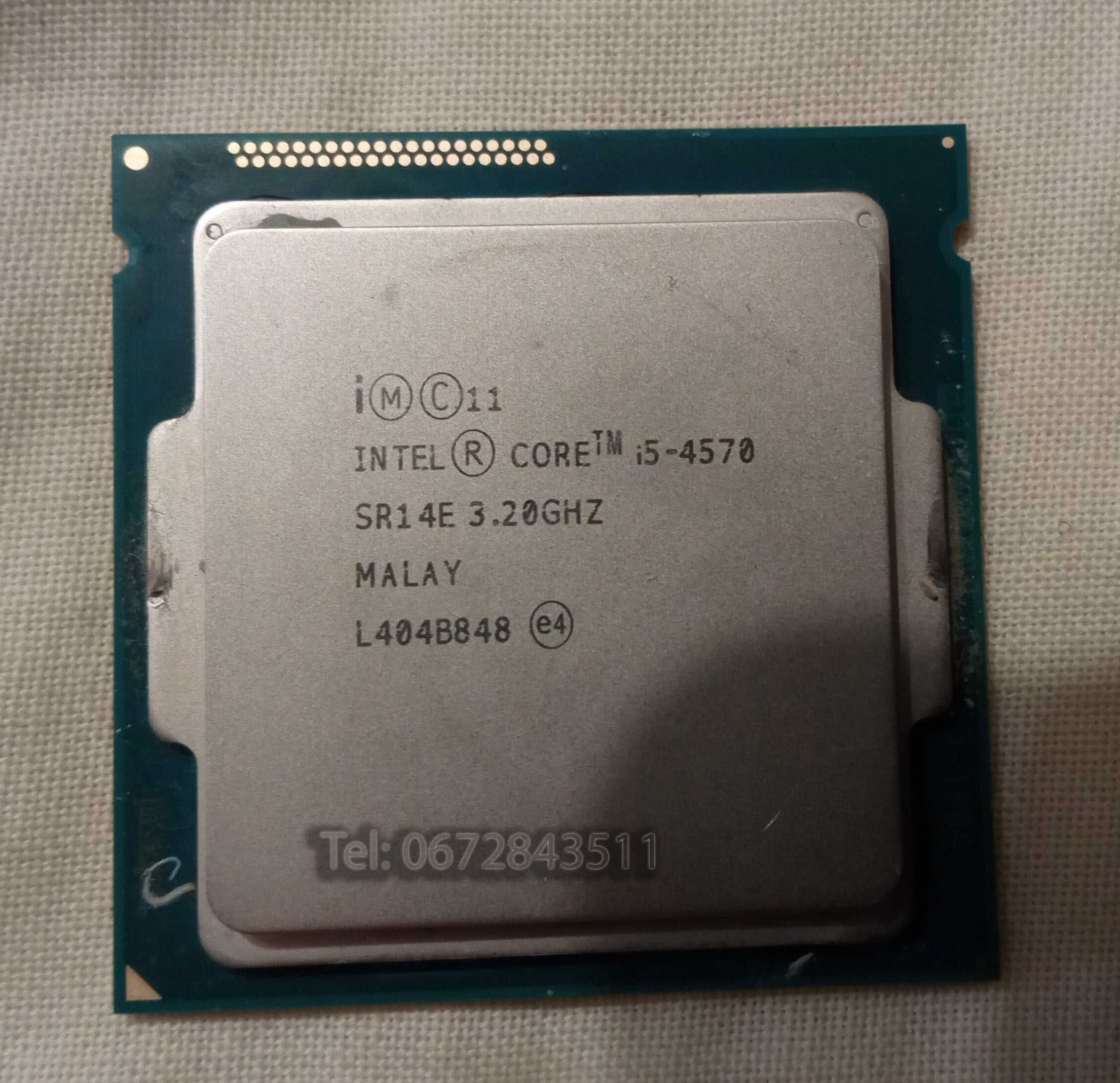 Процессор 4 ядерный Intel Core i5-4590, 3200-3600 MHz, s1150