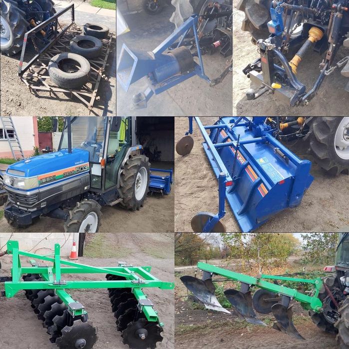 Японський мінітрактор Ісекі Геас ТГ 503 Нi-Speed Фреза 2 м Інвентар