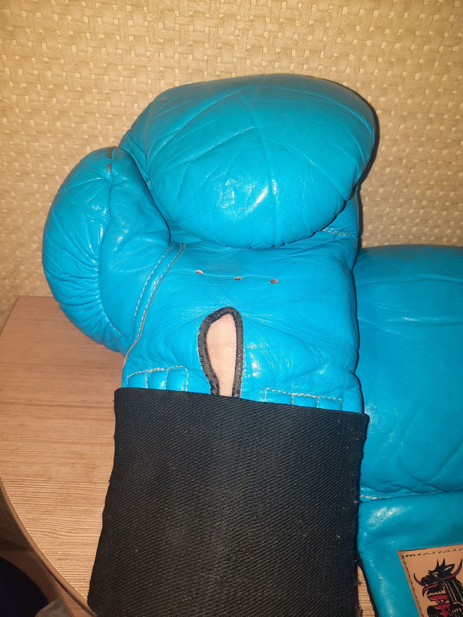 Кожаные перчатки Matsuru для единоборств